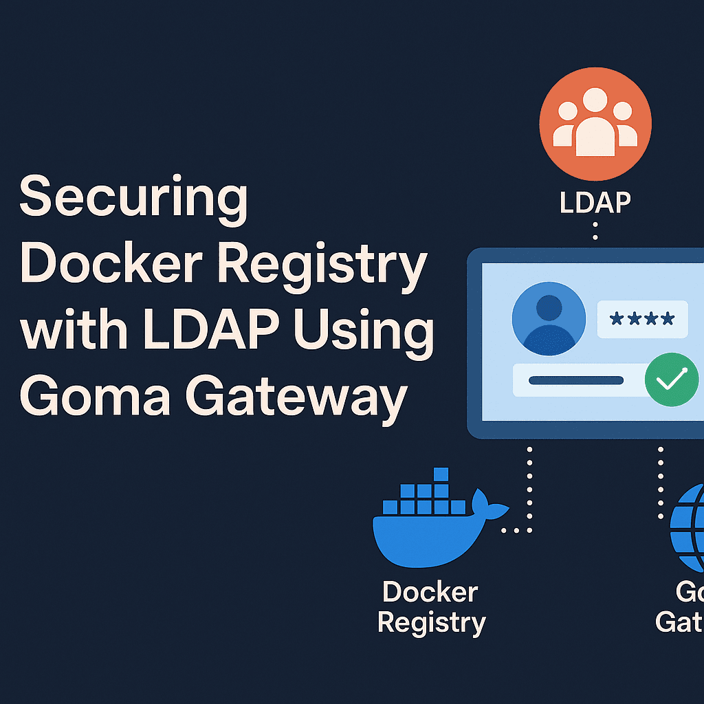 Securing Docker Registry with LDAP Authentication Using Goma Gateway